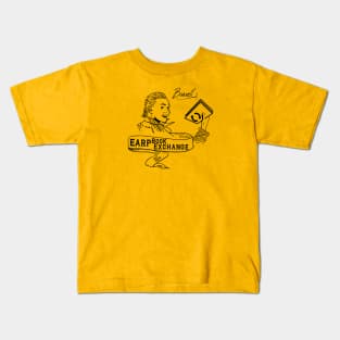 Earp Book Exchange - Black Kids T-Shirt